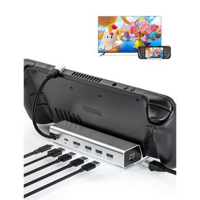 Steam ASUS ROG ALLY PC 6-in-1 Steam Deck Dock HDMI 2.04K60HzUSB Deck Deck용 도크 게이밍