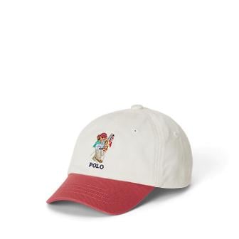 폴로 랄프 로렌 랄프 로렌 베이비 남아 폴로 베어 코튼 치노 볼 캡(CWPOHGSIJ420164999)