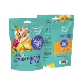 무설탕 진저츄 레몬 생강맛 진저 캔디 105g, 1개