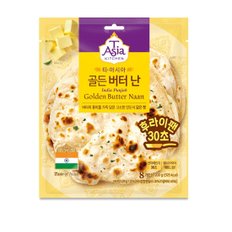 티아시아키친 골든 버터 난 200g