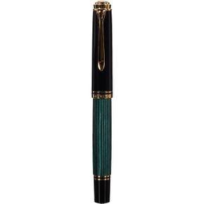 영국 펠리칸 만년필 Pelikan M800 Souveran Medium Nib Fountain Pen 블랙/ Green 1740381