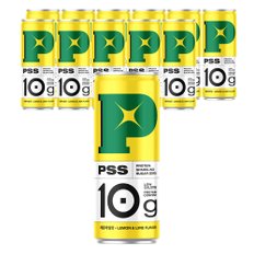 펄세스 PSS10 프로틴 스파클링 슈가제로 레몬라임맛 240ml x 12개