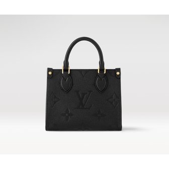 LOUIS VUITTON 여성 온더고 BB 블랙 토트백 숄더백 M46993 M46993