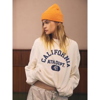 후아유 California Letter Sweatshirt WHMWE2392U