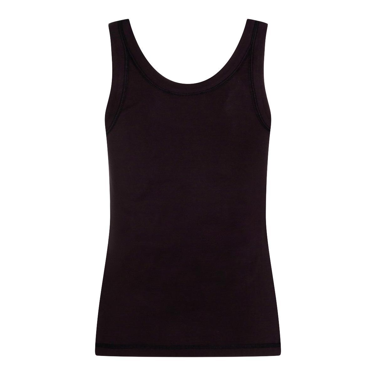 확대된 대표 [해외배송] 르메르 블랙 코튼 탑 TS0001LJ1016BK998 B0561911586