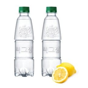 씨그램 레몬 무라벨 라벨프리 350ml x 24개