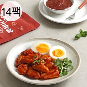 닭신 고단백 오븐구이 소스 닭가슴살 7종 14팩 / 국내산 냉장육 쫄깃촉촉 저당소스