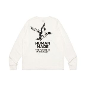 휴먼 메이드 그래픽 롱슬리브 티셔츠 화이트 Human Made Graphic L/S T-Shirt White 270695