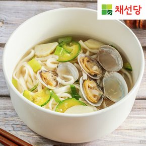 [채선당]국물 맛이 일품인 신선 백합 칼국수 (2인분) x 3팩 / 총 6인분