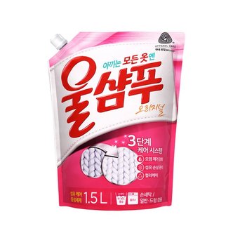 애경 울샴푸오리지날 1.5L 리필 4개입