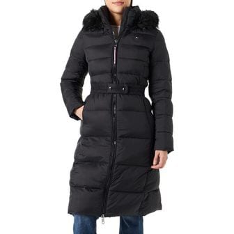  영국 타미힐피거 롱패딩 Tommy Hilfiger Women`s Sorona Padded Parka Coat 1593115