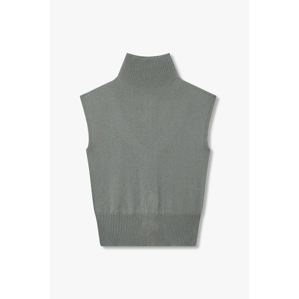 [WOMEN] 슬리브리스 터틀넥 니트 RO26108001000