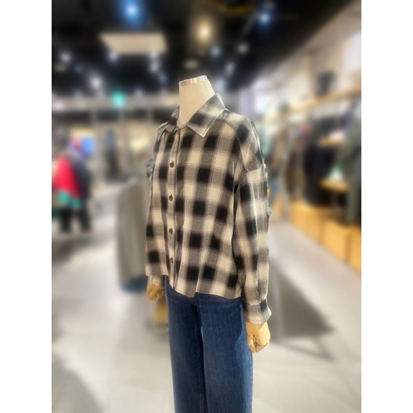 [여주점] 타탄 체크 블라우스 (BABL04511)