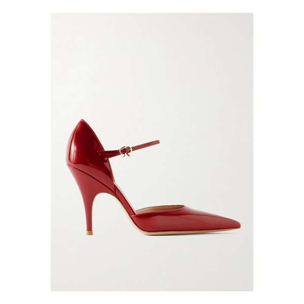뉘 페이턴트 가죽 펌프스 95mm 레드 46376663162952647