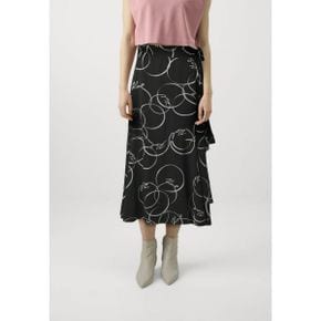 4755920 KARL LAGERFELD PRINTED WRAP SKIRT - Wrap skirt black/white 88109383