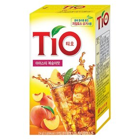 (빠르미쇼핑) 동서 아이스티 티오 복숭아 18T 스틱 분말 아이스티 사무실차 아이스 과일맛 음료 당일발송