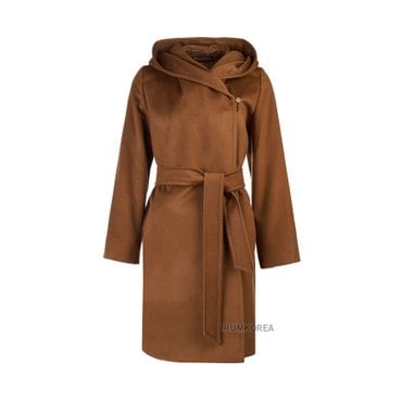 막스마라 FW24 여성 뉴망 울 후드 코트 NEWMANG 056