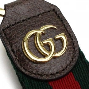 GUCCI 523161-HE2NG-8742 구찌 오피디아 키링 가죽 트림 브라운계 멀티 칼라