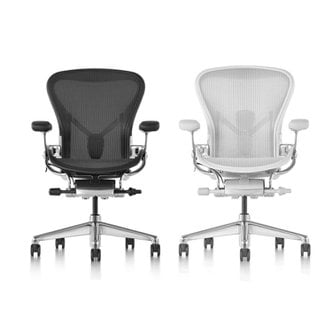  Herman Miller 허먼밀러 뉴 에어론 2세대 의자 CD체어 그라파이트/미네랄 (헤드레스트+플로어휠)