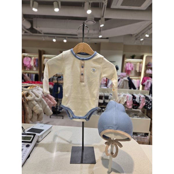 [파주점] [블루독베이비 (CR)  롤리팝모달세트바디슈트 4517004015