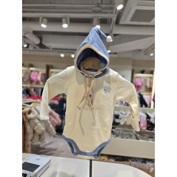 [파주점] [블루독베이비 (CR)  롤리팝모달세트바디슈트 4517004015