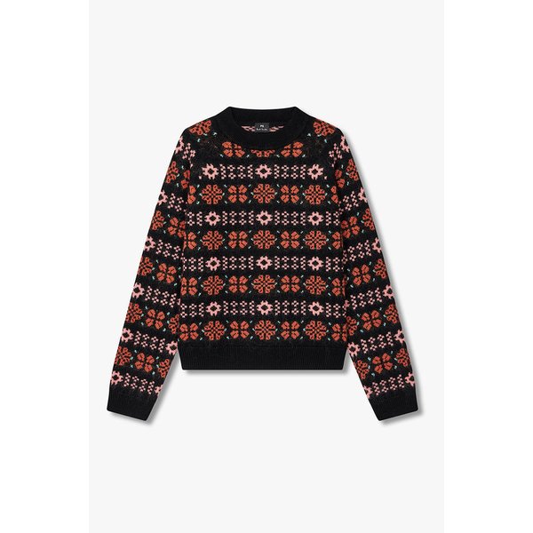 [PS PAUL SMITH] 여성 래글런 니트 풀오버 5745328108000