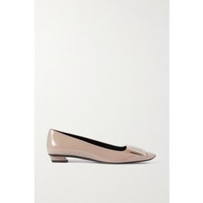 Belle Vivier Patent-leather Ballet Flats 토프