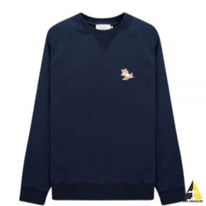 메종키츠네 CHILLAX FOX PATCH CLASSIC CREW SWEAT (GU00342KM0002-P480NA) (칠