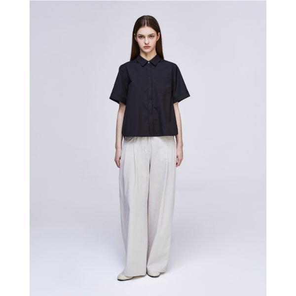 [파주점] [송지오우먼]레벨 볼륨 와이드 팬츠 베이지 WH3PT345BE