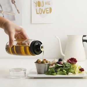  유리 조미료 소스통 오일병 300ml 2P 세트 양념병