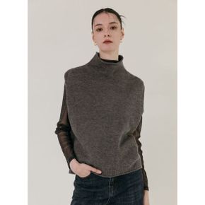심플 비스코스 폴라 니트 베스트_P410399866