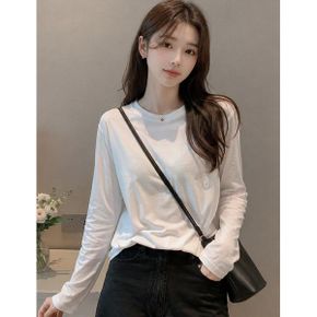 베이직 라운드넥 긴팔 티셔츠 G5FTS002P_P404572943