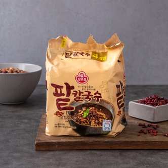 오뚜기 팥칼국수 120g*4