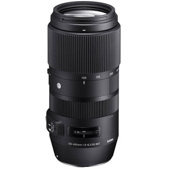  SIGMA 100-400mm F5-6.3 DG OS HSM  Contemporary C017  Canon EF  Full-SizeLarge-Format