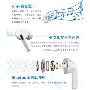 2024신형 MFi인증품 이어폰 Airpods 프로 와이어리스 에어팟 블루투스 5