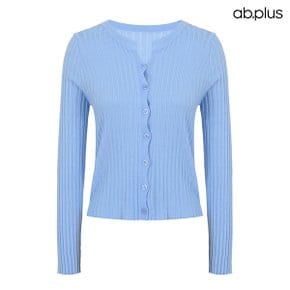 [ab.plus] 슬림핏 골지 가디건 (LSA5MY33A)