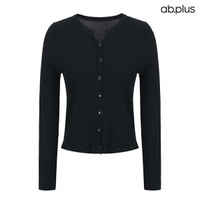 [ab.plus] 슬림핏 골지 가디건 (LSA5MY33A)