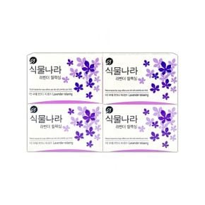 식물나라 O 라벤더 릴랙싱 비누 100g 4P X ( 2매입 )