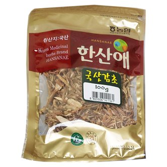참다올 [태백농협] 한방재료약초-국산감초 100g