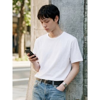 페플 974OG 파인 듀어 반팔티 화이트 SJST1570