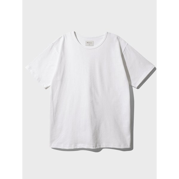 974OG 파인 듀어 반팔티 화이트 SJST1570