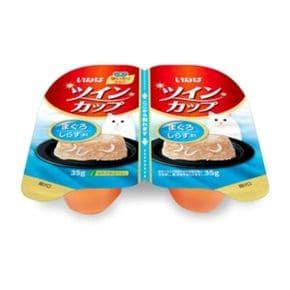 이나바 트윈컵 참치 치어 35g x 2개입 IMCJS212 고양