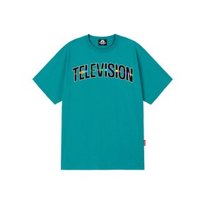 TELEVISION T-SHIRTS - BLUE GREEN