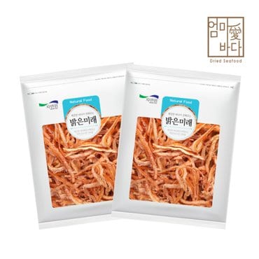 엄마애바다 국내가공 홍진미채 1kg+1kg 총 2kg