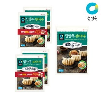 청정원 호밍스 집만두 김치두부 (400gx2) x 2개 + 김치두부 1.2kg