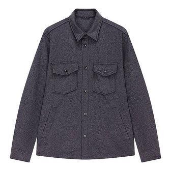 제이린드버그 [Men Collection] 다비드 플랫 울 셔츠 자켓 1528320502000