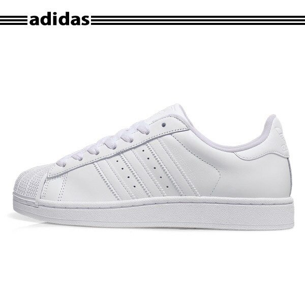 (정품) 슈퍼스타 II 여성/키즈 스니커즈 운동화 화이트 JI0080