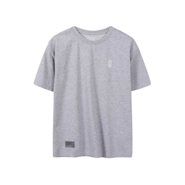 [여주점] 공용 ESSENTIAL 베이직 스몰로고 고중량 반팔 티셔츠(N262TS011P)