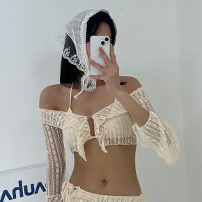 퓨리레트헤어두건 레이스 봄 스타일링 여름 액세서리_P360623895