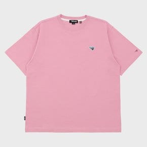 SMALL LOGO ESSENTIAL T-SHIRTS [INDIE PINK]